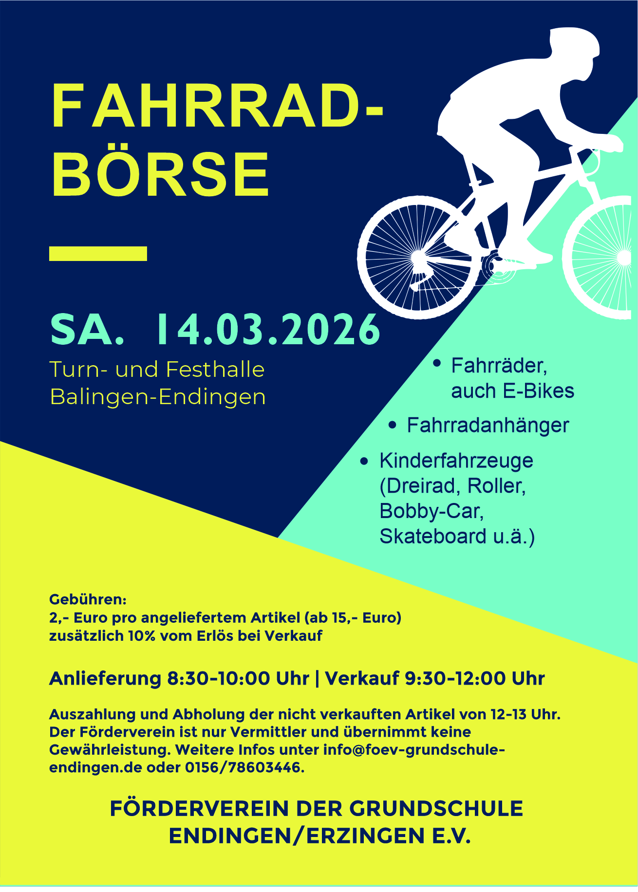 Fahrradbörse Flyer